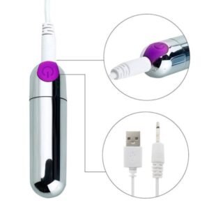 Bala Vibradora Recargable Via Usb