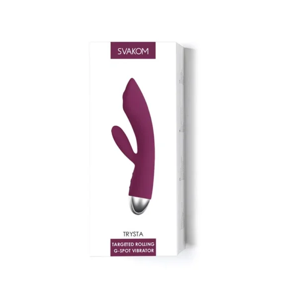 Vibrador Doble Estimulación Trysta Svakom Fucsia - Image 4