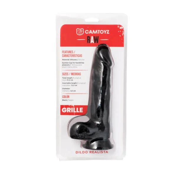 Consolador Realista Black Grille - Image 2