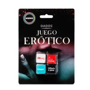 Dados Eróticos Wanna X 4 Unidades