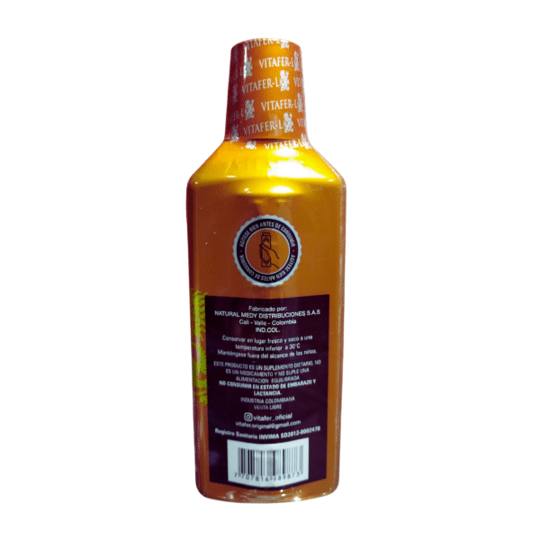 Jarabe Vitafer Original X 500 Ml - Image 3