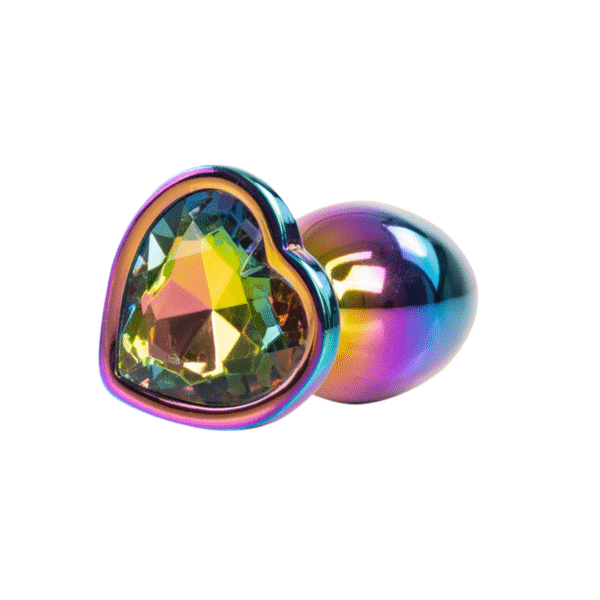 Plug Anal Solari Corazón Multicolores