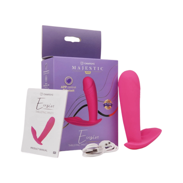 Vibrador Panty Con Penetrador Eusin Majestic Pro Con App - Image 3