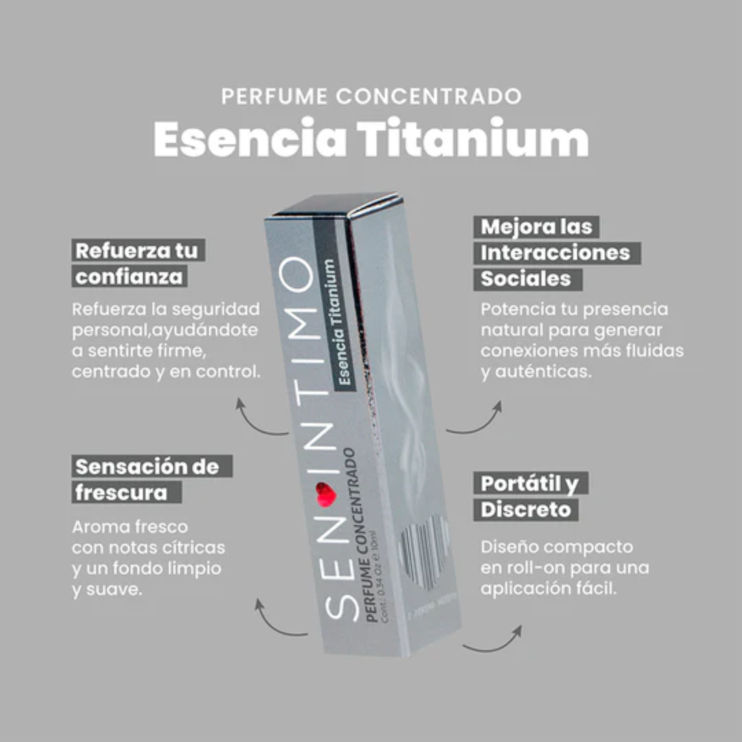 Feromonas Masculinas Con Aroma Fragancia Titanium - Image 5
