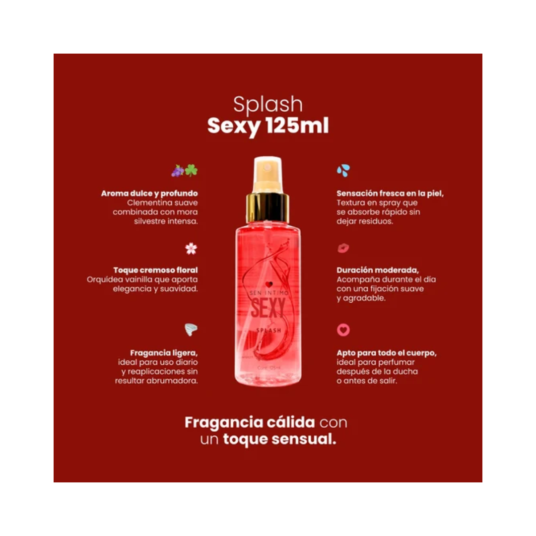 Splash Con Feromonas Sexy X 125 Ml - Image 2