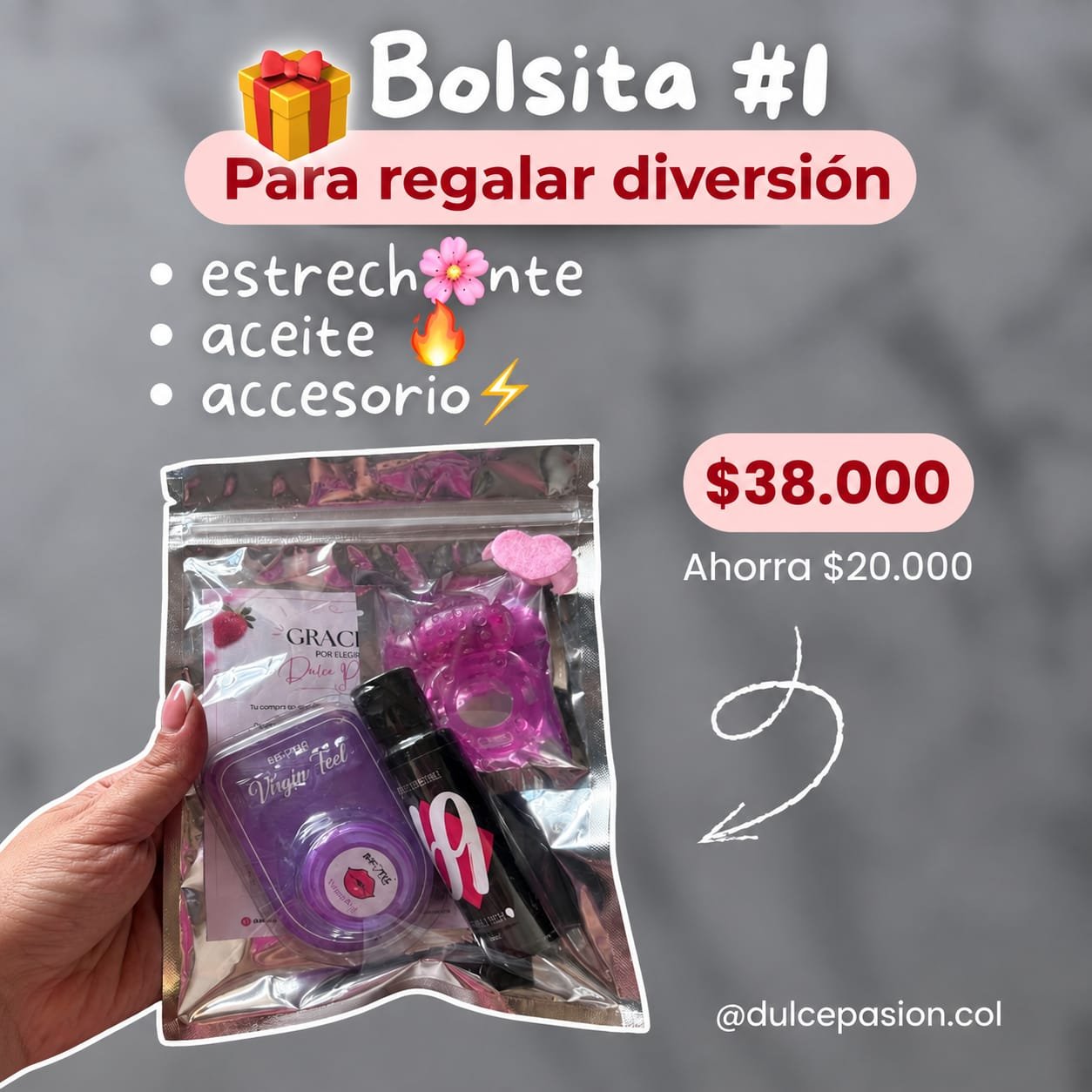 Bolsita # 1 De Amor Y Amistad